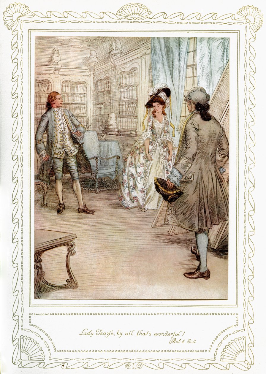 Sztuka Richarda Brinsleya Sheridana autorstwa Hugh Thomson