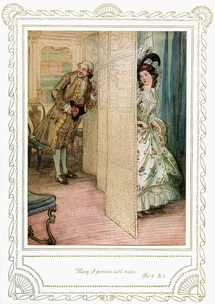 Sztuka Richarda Brinsleya Sheridana autorstwa Hugh Thomson