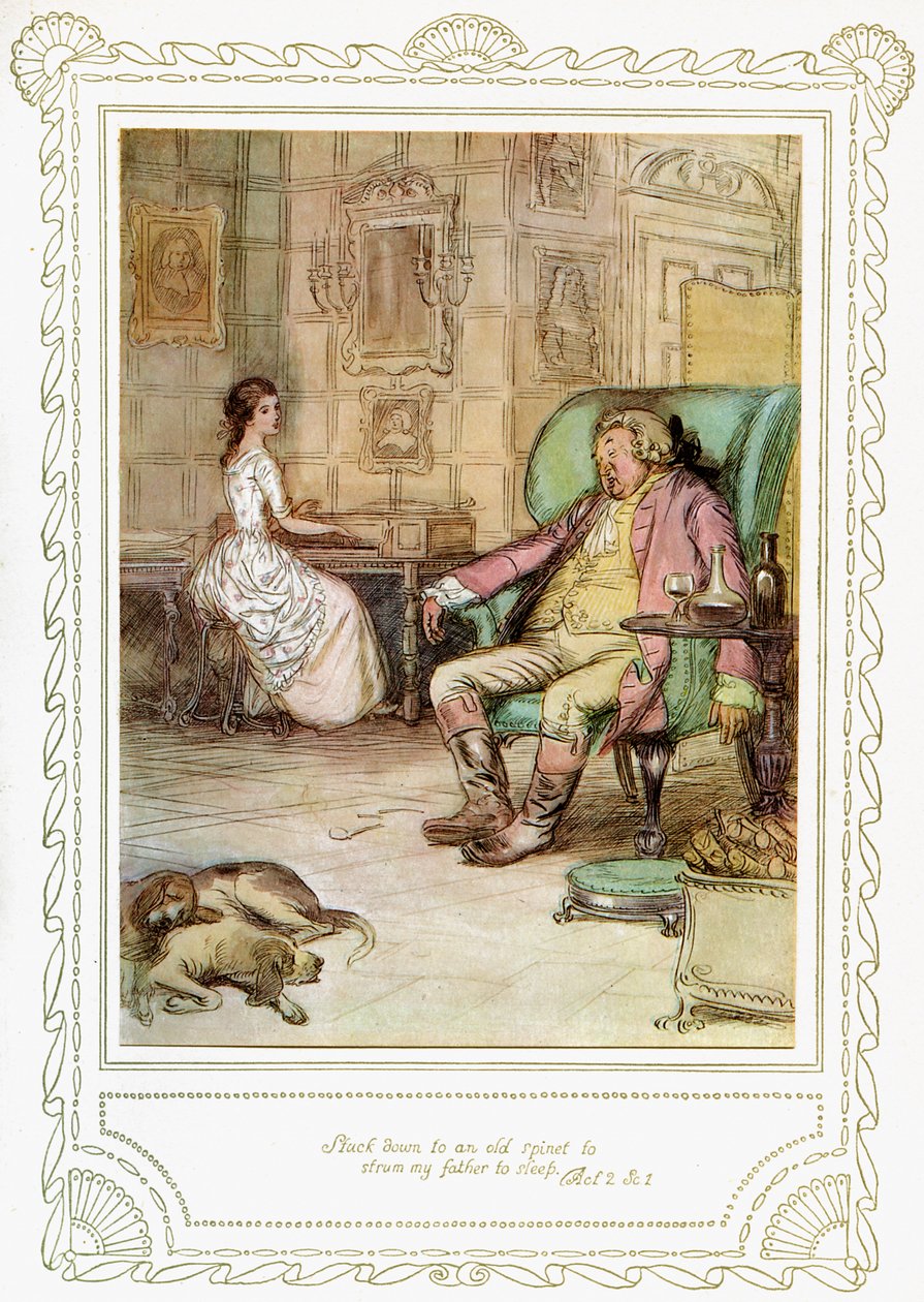 Sztuka Richarda Brinsleya Sheridana autorstwa Hugh Thomson