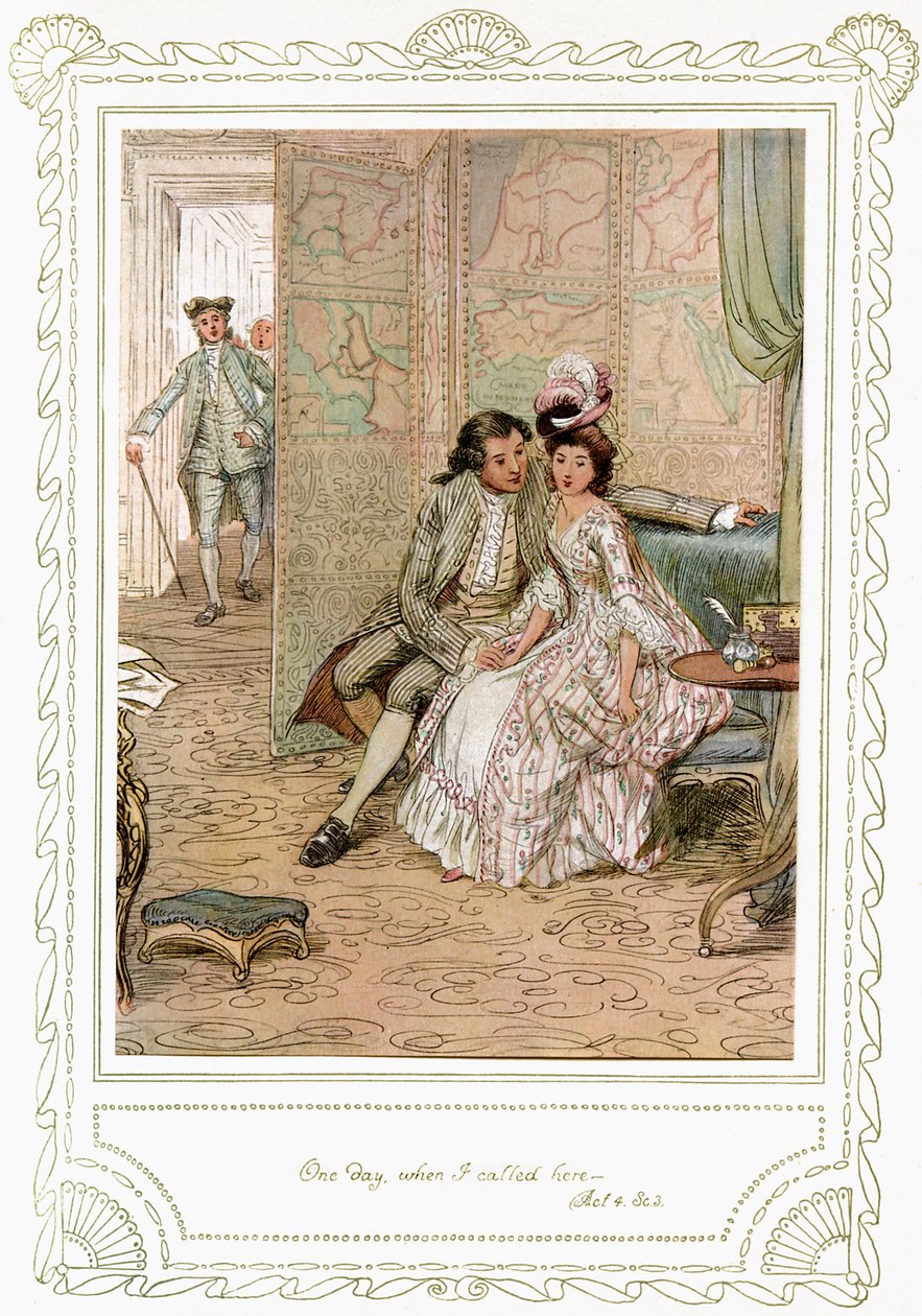 Sztuka Richarda Brinsleya Sheridana autorstwa Hugh Thomson