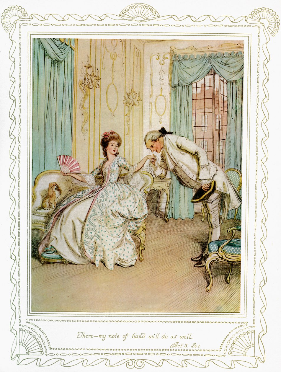 Sztuka Richarda Brinsleya Sheridana autorstwa Hugh Thomson