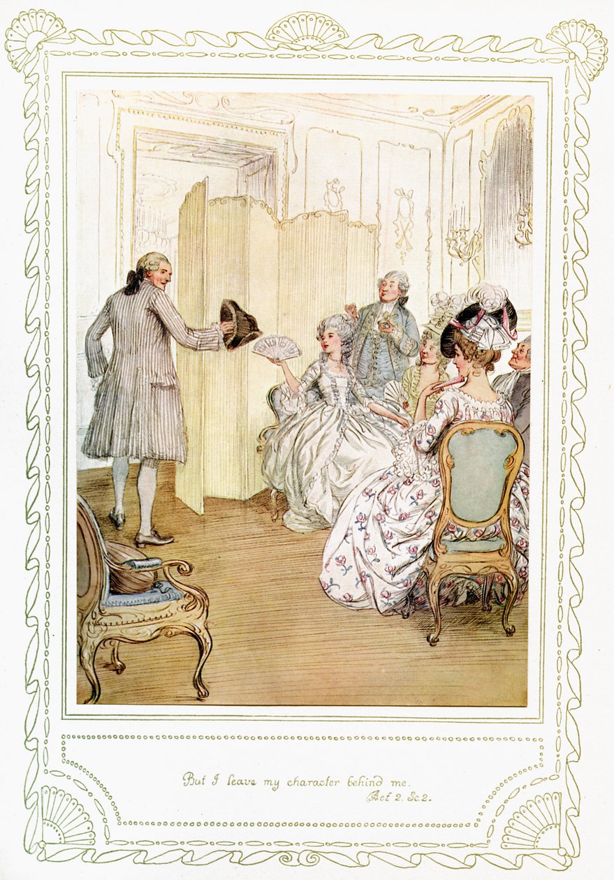 Sztuka Richarda Brinsleya Sheridana autorstwa Hugh Thomson