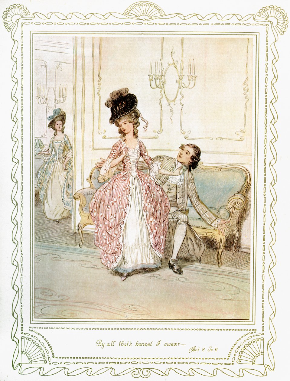 Sztuka Richarda Brinsleya Sheridana autorstwa Hugh Thomson
