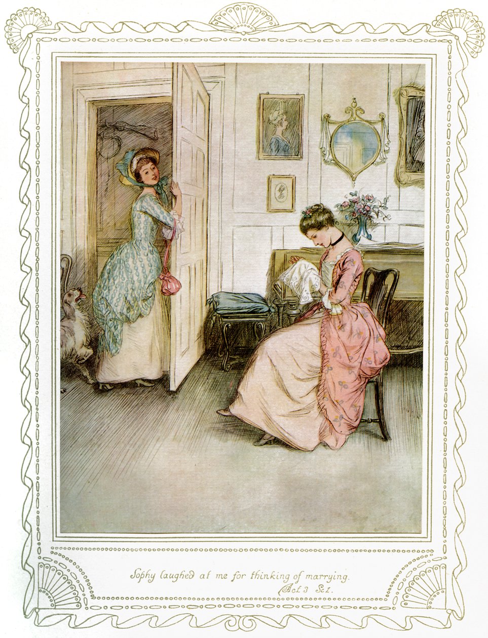 Sztuka Richarda Brinsleya Sheridana autorstwa Hugh Thomson