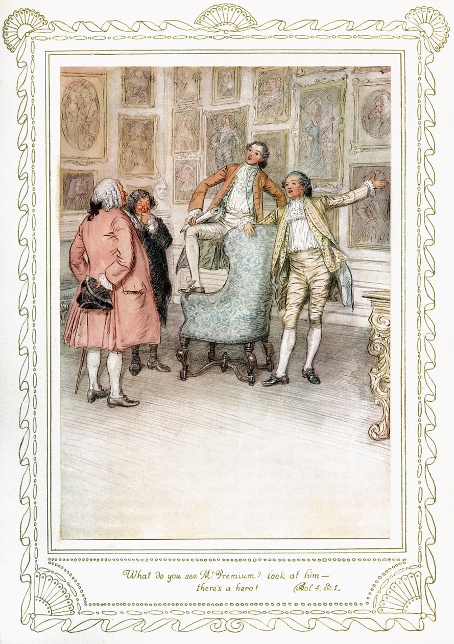 Sztuka Richarda Brinsleya Sheridana autorstwa Hugh Thomson