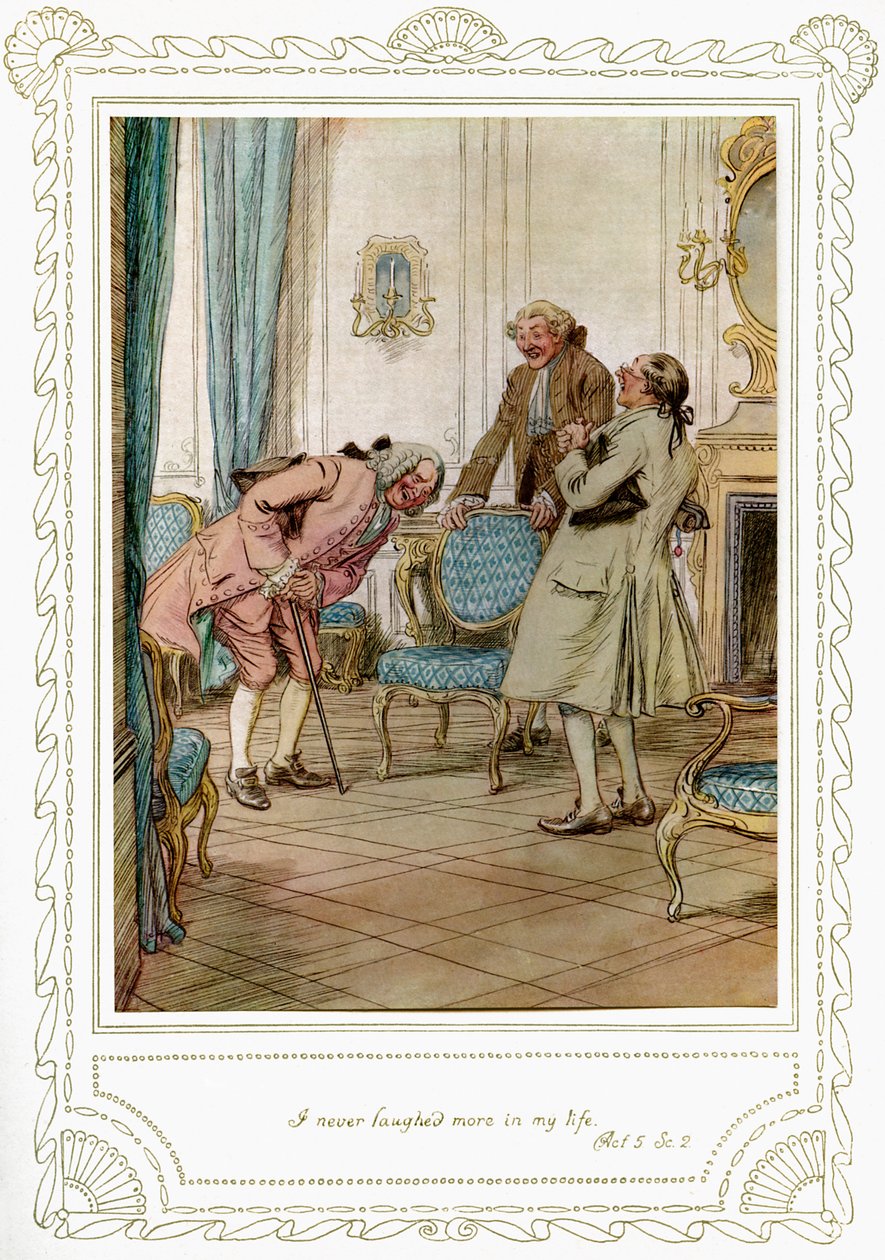 Sztuka Richarda Brinsleya Sheridana autorstwa Hugh Thomson