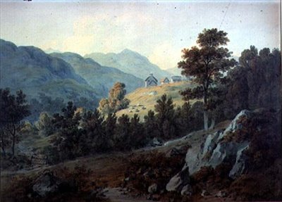 The Farm of Alane, Colywrockan, niedaleko Killiecrankie autorstwa Hugh William Williams