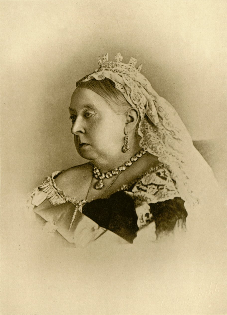 Królowa Wiktoria, ok. 1894, 1901. autorstwa Hughes and Mullins