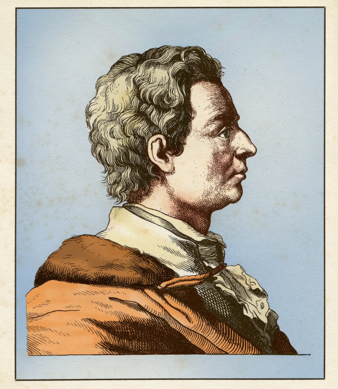 Anton Raphael MENGS (12 marca 1728 - 29 czerwca 1779) autorstwa Hugo Bürkner