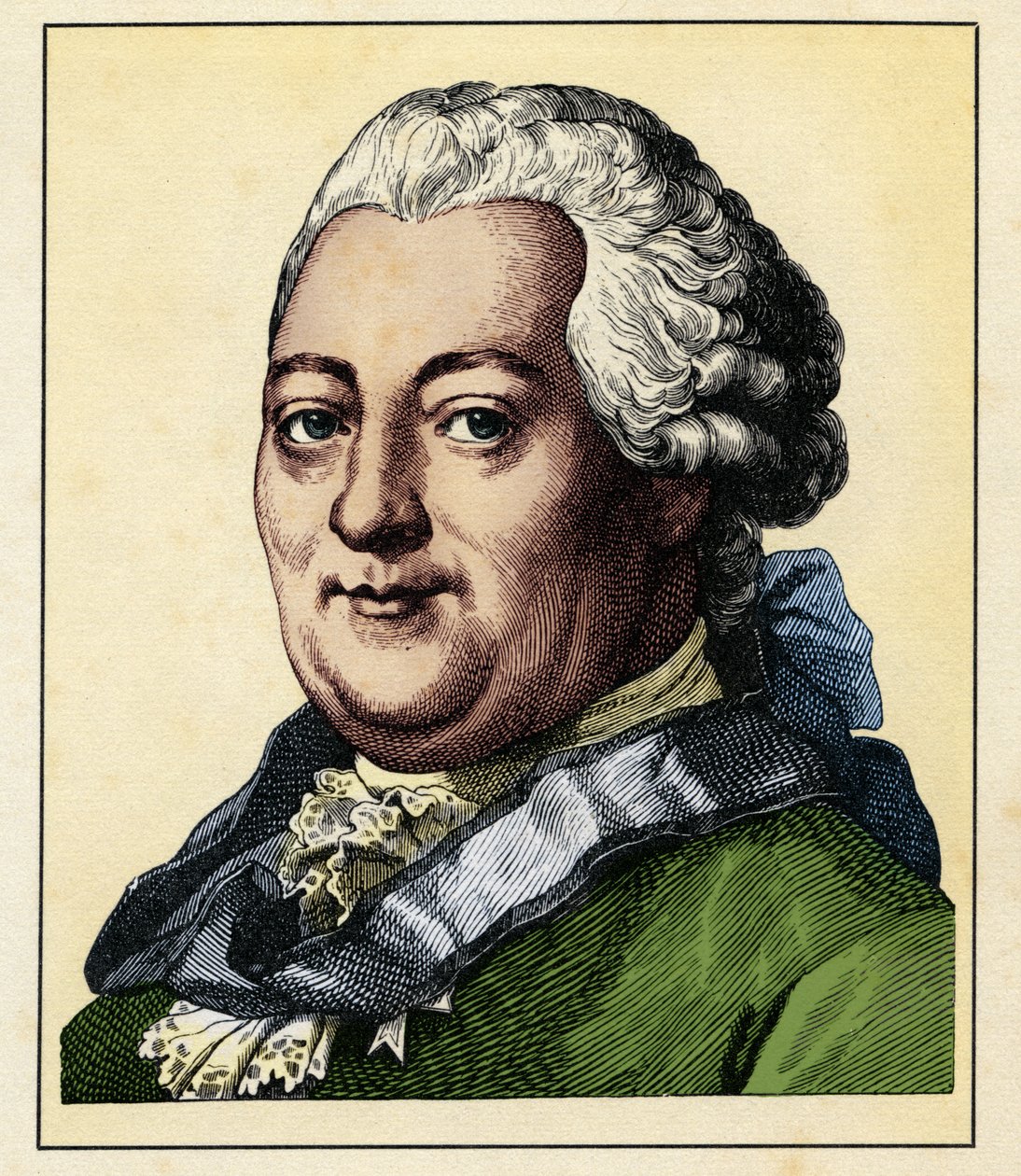 Christian Felix Weisse autorstwa Hugo Bürkner