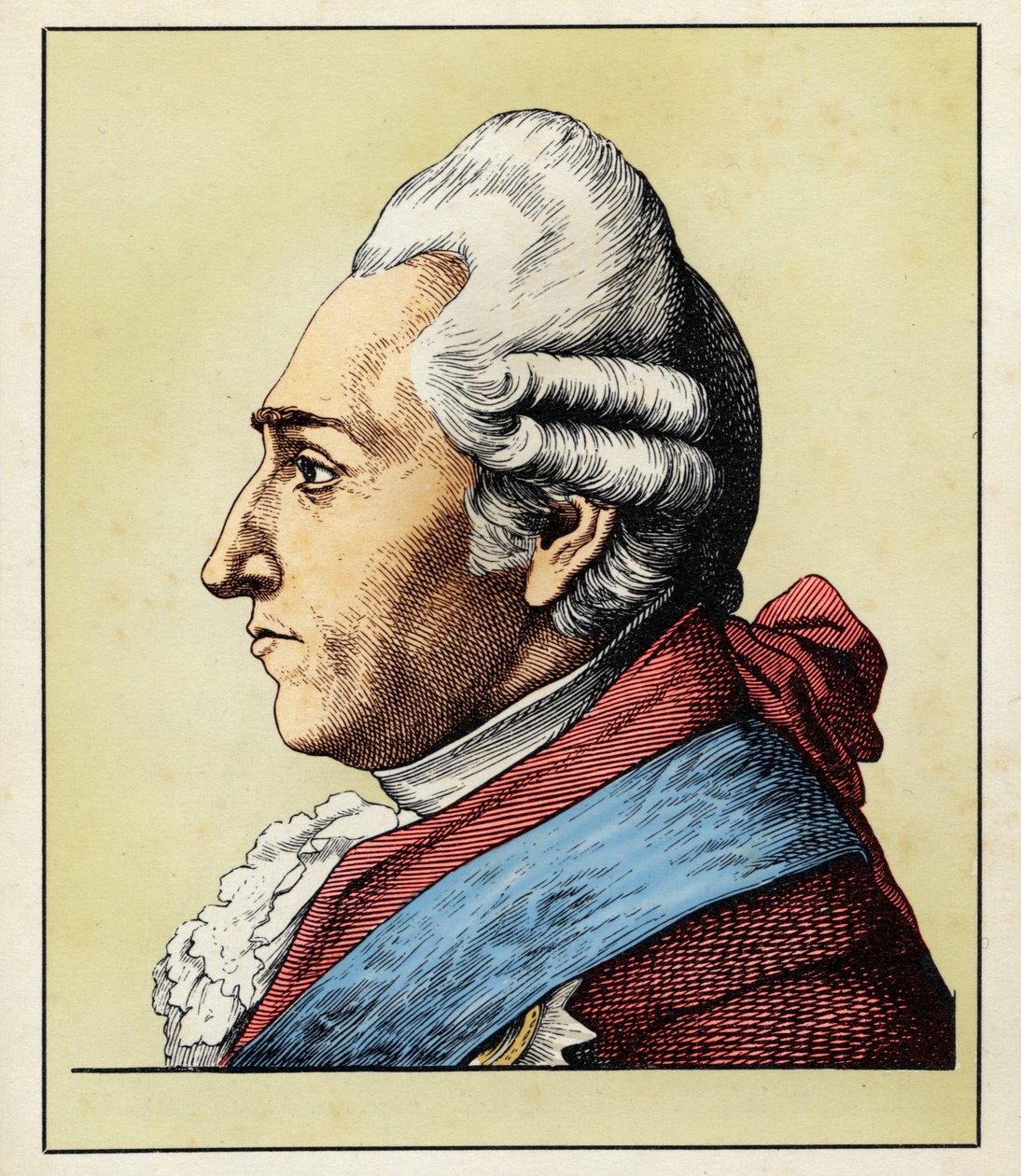 Ewald Friedrich von HERTZBERG autorstwa Hugo Bürkner