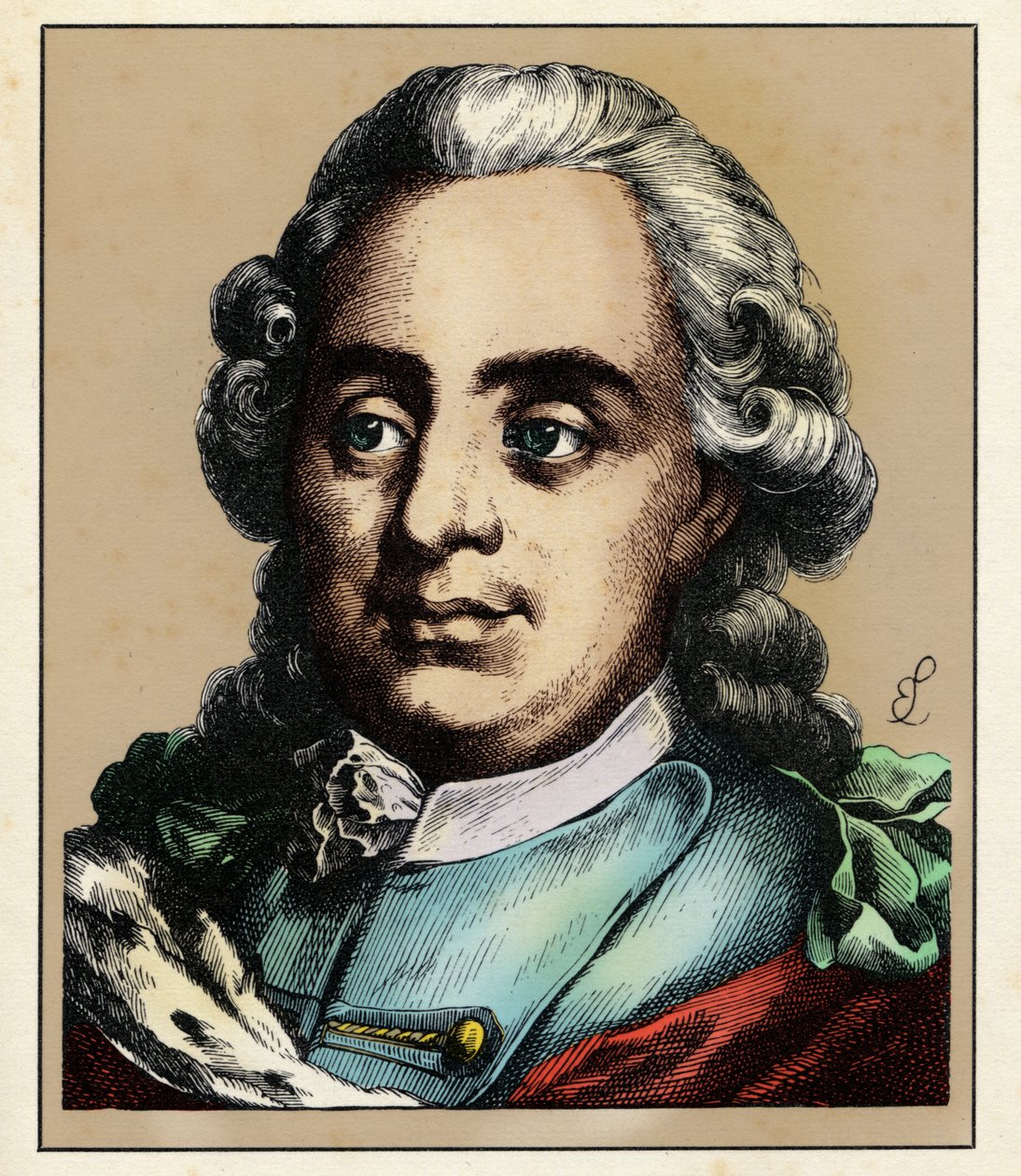 FERDINANDO di Brunswick-Wolfenbüttel autorstwa Hugo Bürkner