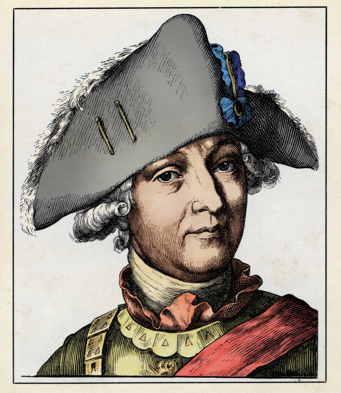 Friedrich Wilhelm von SEYDLITZ autorstwa Hugo Bürkner
