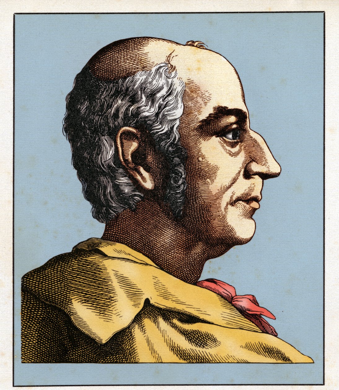 Johann Heinrich JUNG-STILLING (12 września 1740-2 kwietnia 1817) 1854 (grafika) autorstwa Hugo Bürkner