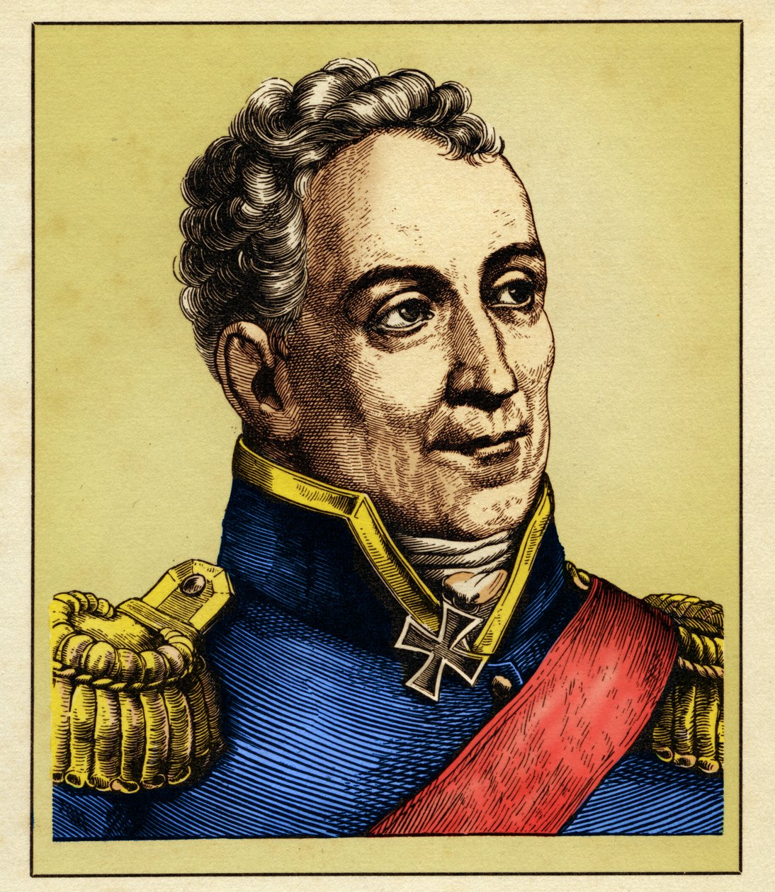 Karol August książę HARDENBERG (31 maja 1750-26 listopada 1822) autorstwa Hugo Bürkner