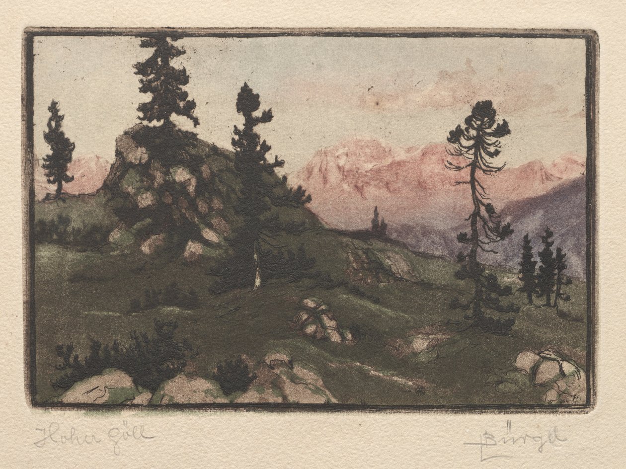 Wysoka Mewa autorstwa Hugo Burghel