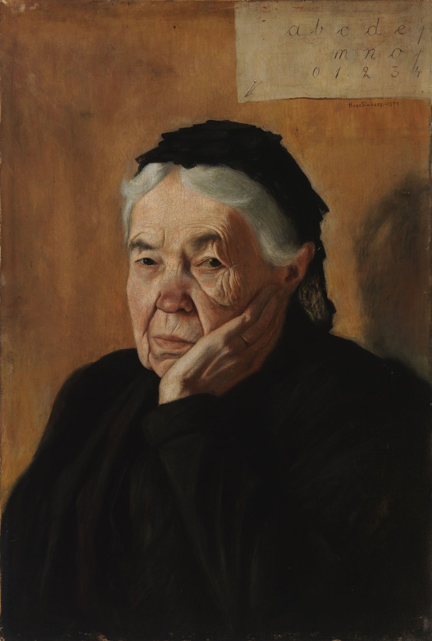 Cioteczka; ciotka artysty autorstwa Hugo Simberg