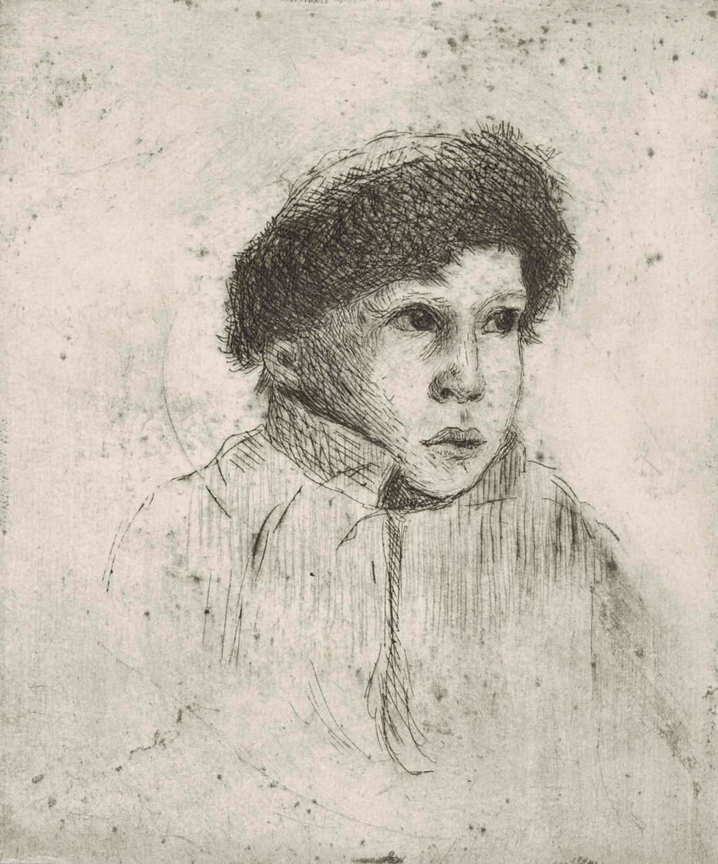 Głowa chłopca autorstwa Hugo Simberg