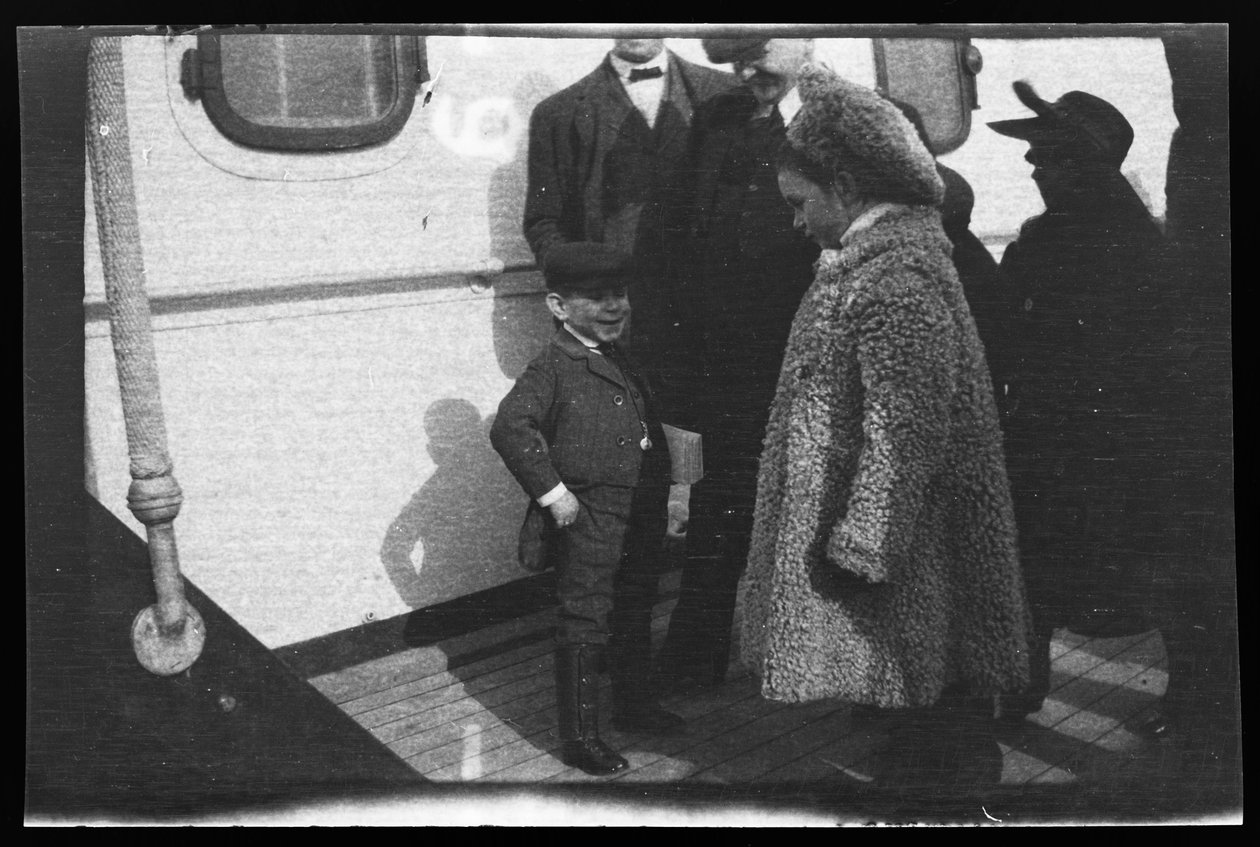 Pasażerowie RMS Lusitania autorstwa Hugo Simberg