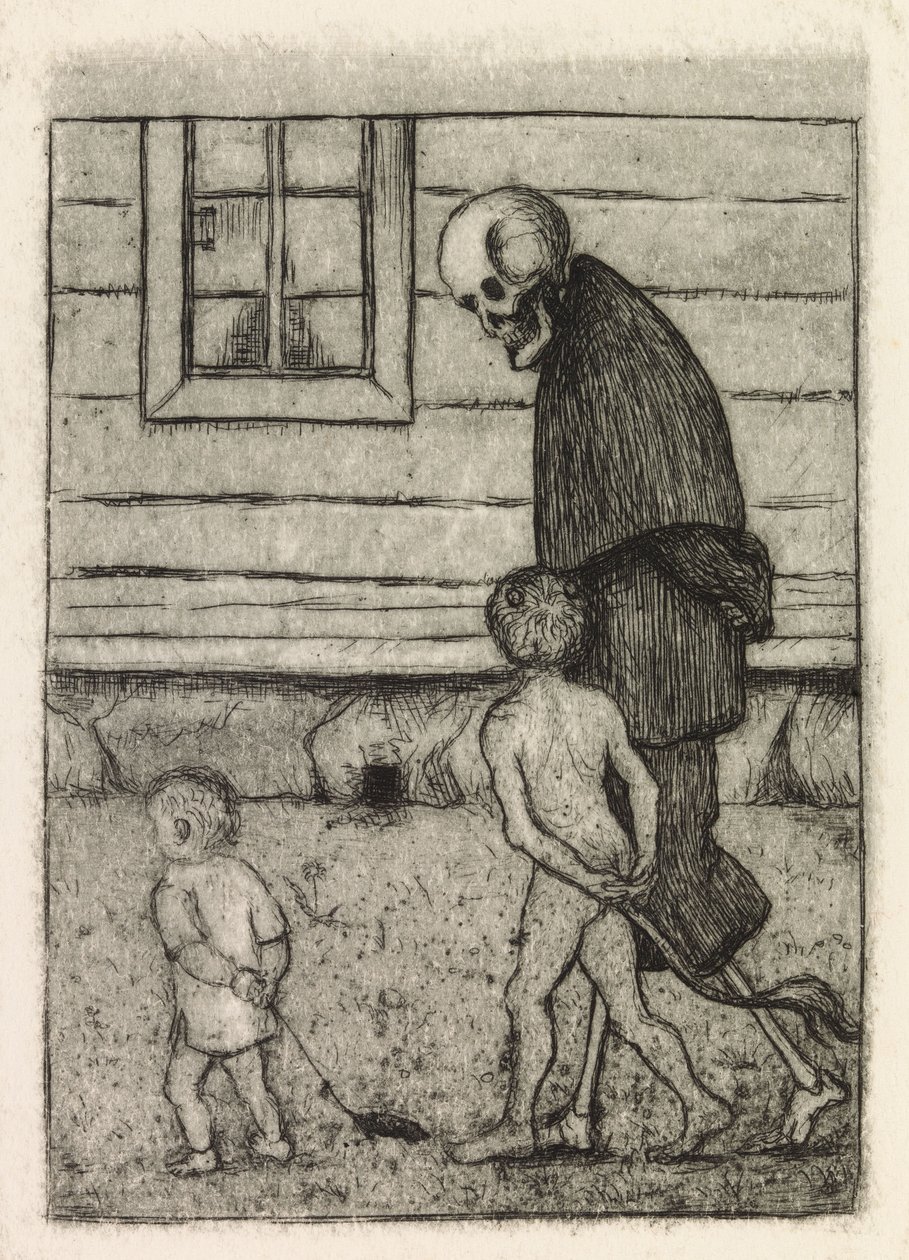 Towarzysze zabaw autorstwa Hugo Simberg