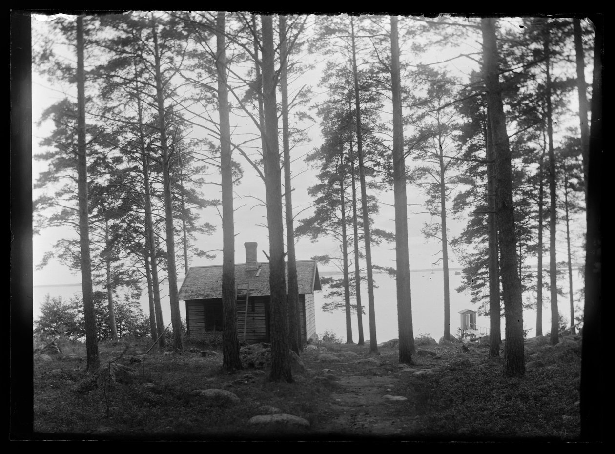 Sauna w Selkäranta autorstwa Hugo Simberg