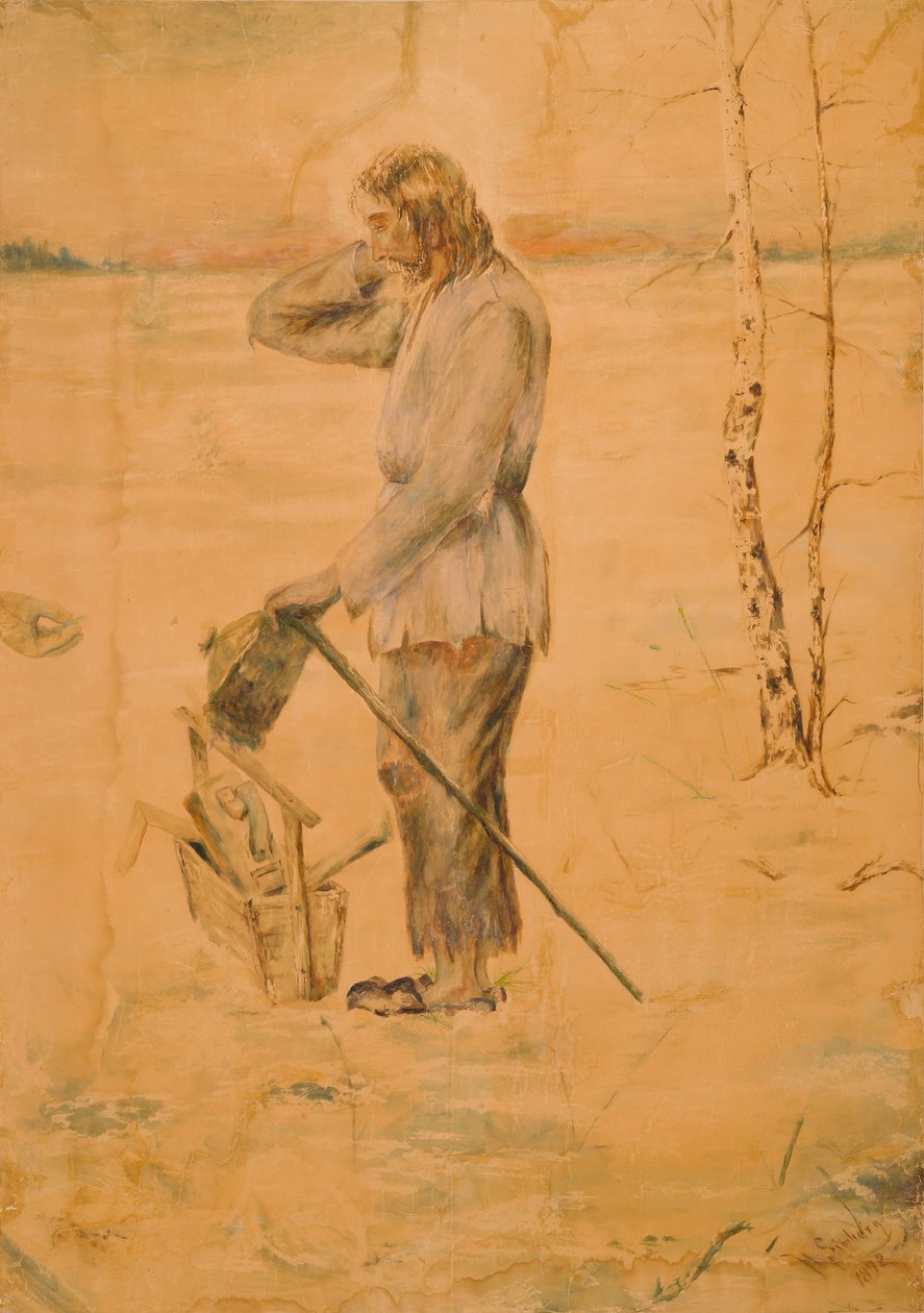 Tajemnica cieśli autorstwa Hugo Simberg