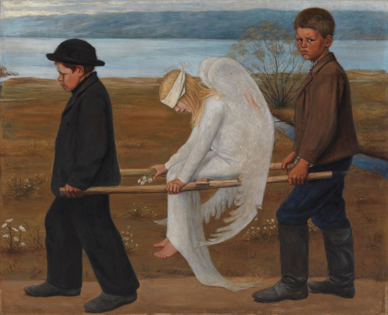 Ranny anioł autorstwa Hugo Simberg