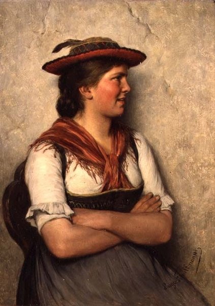 Wieśniaczka autorstwa Hugo Wilhelm Kauffman
