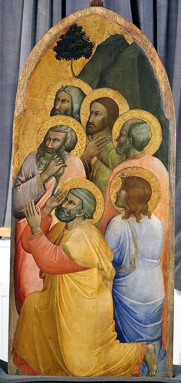Oto człowiek (tempera na płótnie) autorstwa Hugo van der Goes