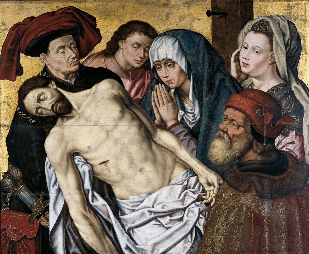 Złożenie Chrystusa autorstwa Hugo van der Goes