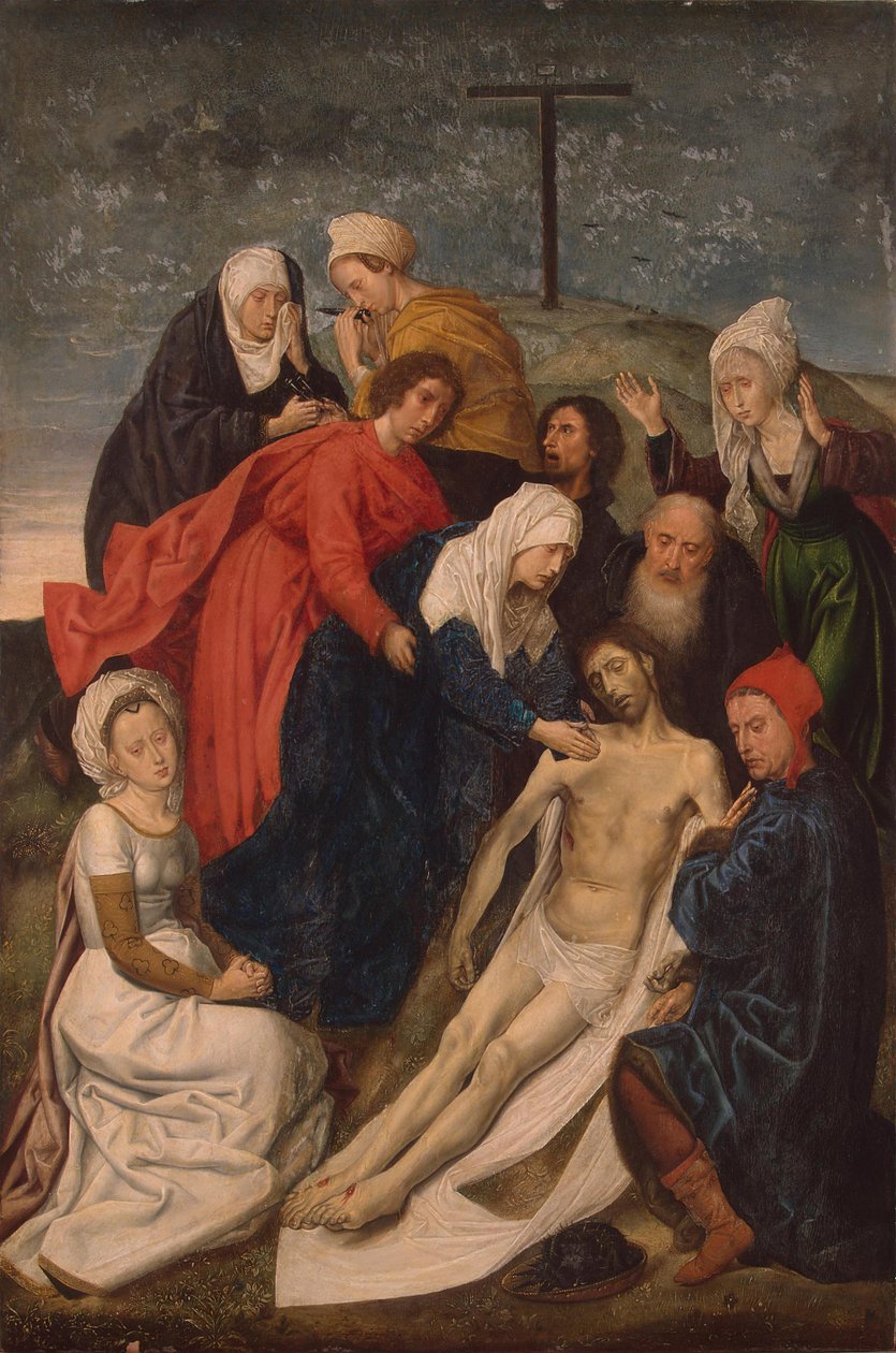 Lament nad martwym Chrystusem autorstwa Hugo van der Goes