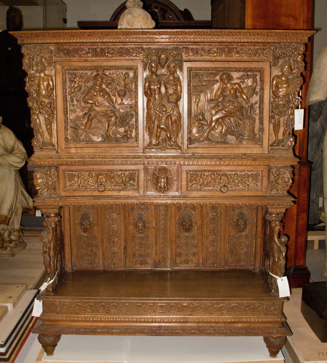 Dressoir, połowa XVI wieku. autorstwa Hugues Sambin