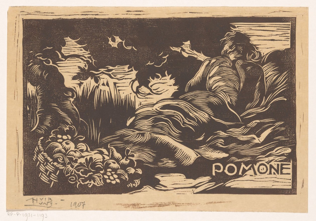 Pomona autorstwa Huib Luns (signed by artist)