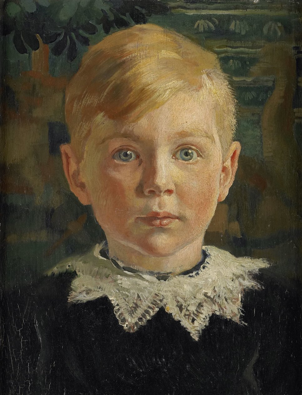 Młody portret Josepha Luns autorstwa Huib Luns