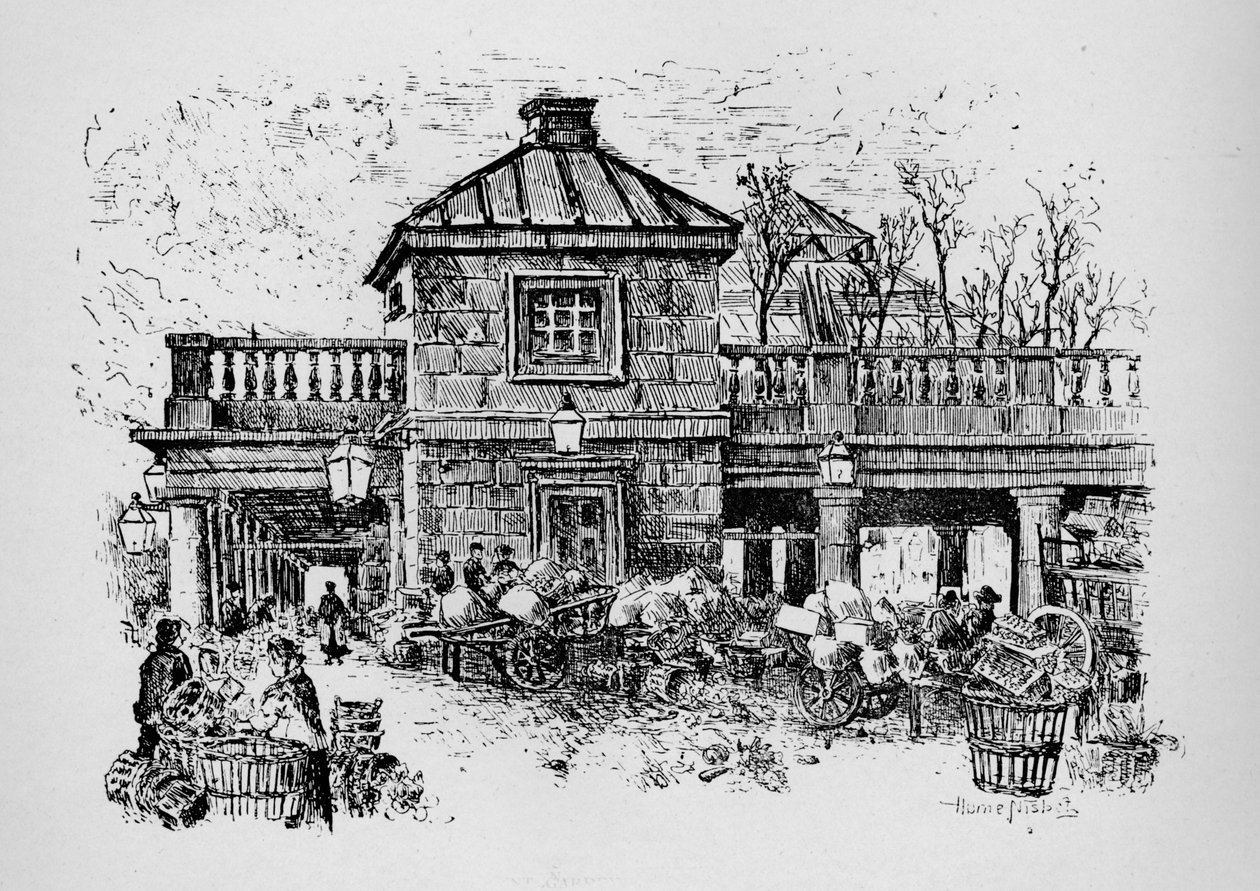 Covent Garden, 1890 autorstwa Hume Nisbet