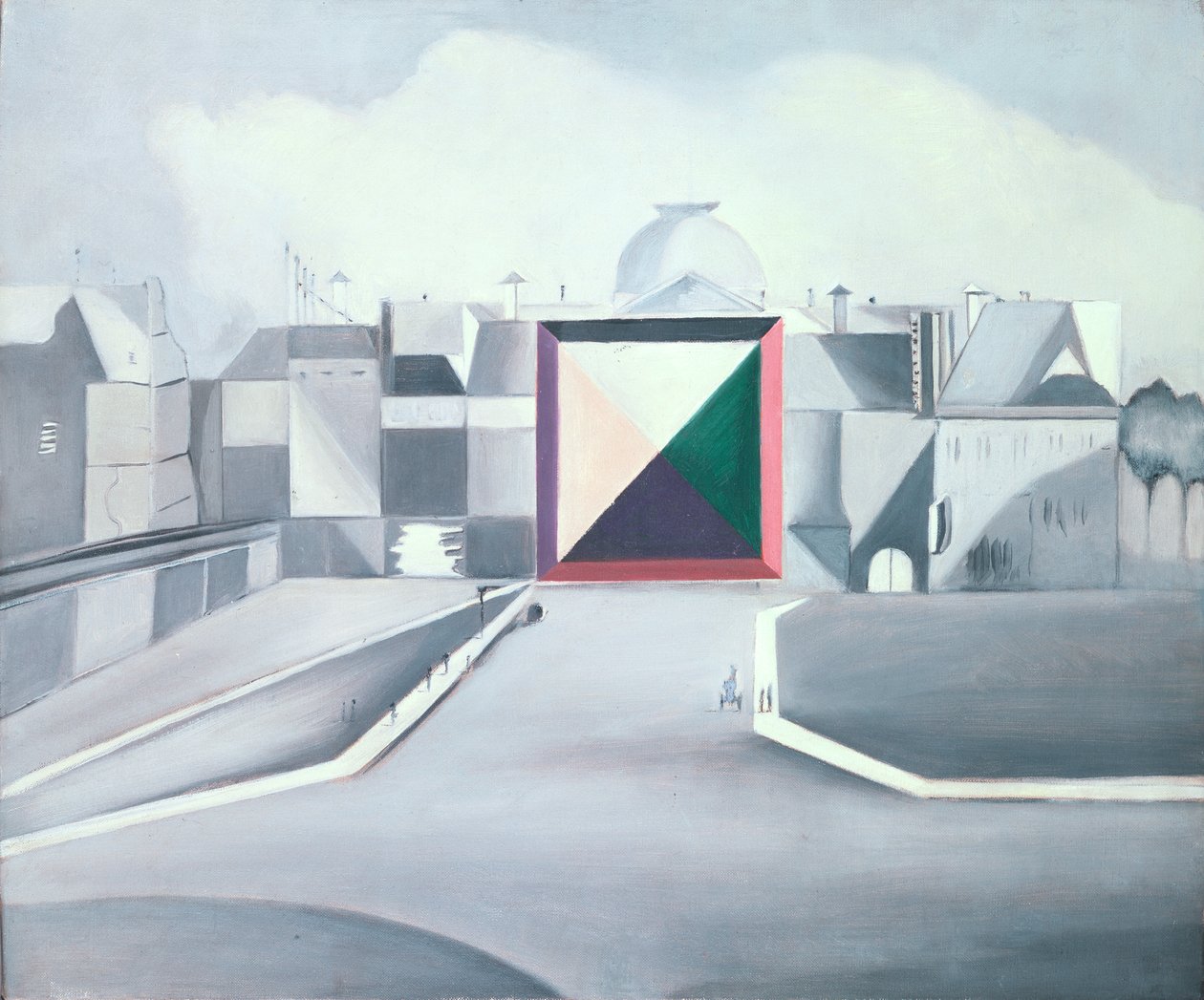 Paryskie Tableaux (olej na płótnie) autorstwa Humphrey Jennings