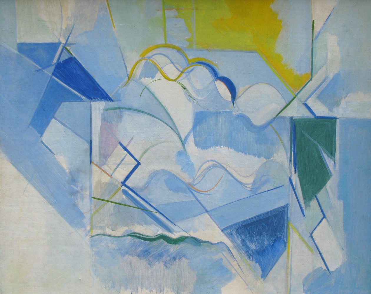 Dym nr 1, ok. 1942 (olej na płótnie) autorstwa Humphrey Jennings