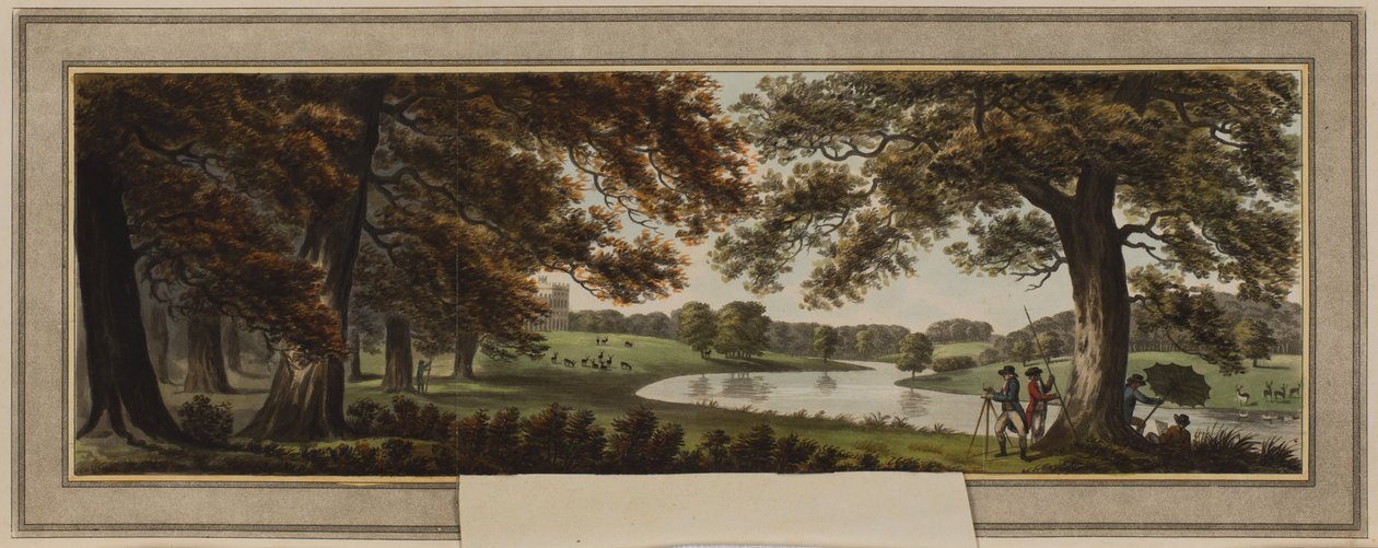 Szkice i wskazówki dotyczące ogrodnictwa krajobrazowego […] autorstwa Humphry Repton