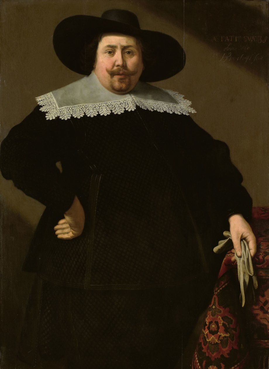 Portret piwowara z Amsterdamu Philips Denijs autorstwa Huygh Pietersz Voskuyl