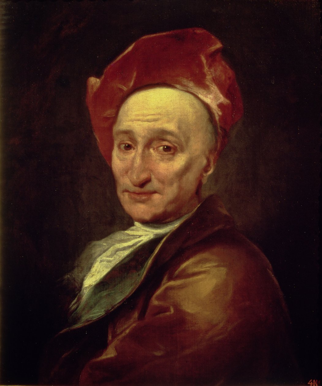 Portret Bernarda Le Bovier, sieur de Fontenelle (1657-1757) autorstwa Hyacinthe Francois Rigaud