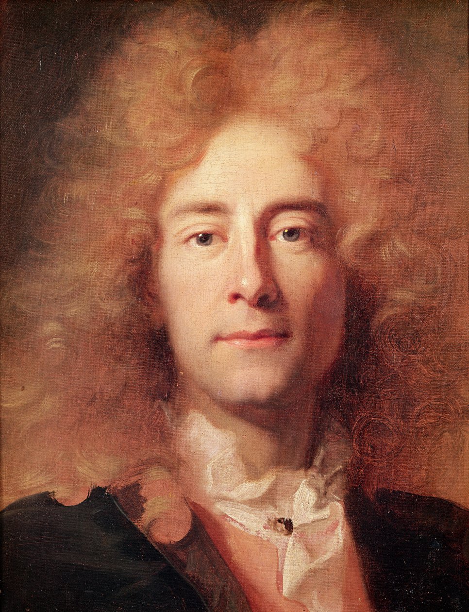 Portret nieznanego mężczyzny autorstwa Hyacinthe Francois Rigaud