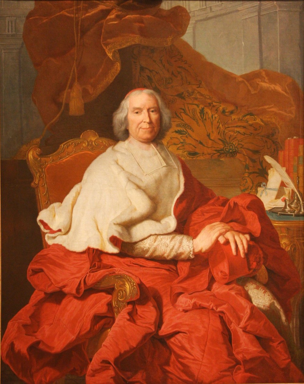 kardynał de Fleury autorstwa Hyacinthe Francois Rigaud