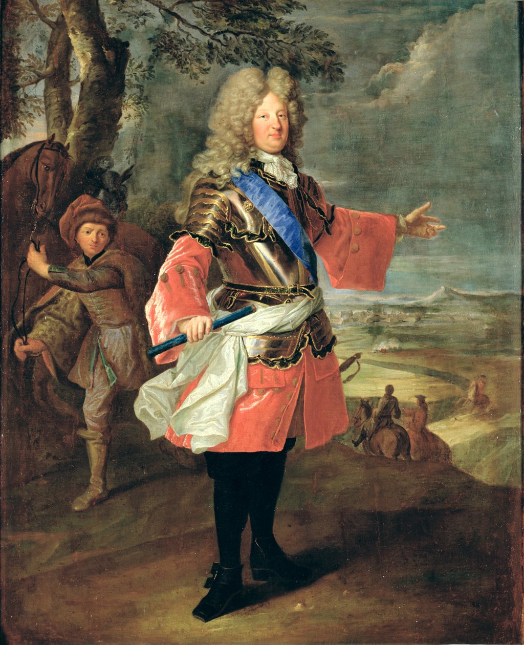 Ludwik Francuski (1661-1711) Le Grand Dauphin, 1697 autorstwa Hyacinthe Francois Rigaud