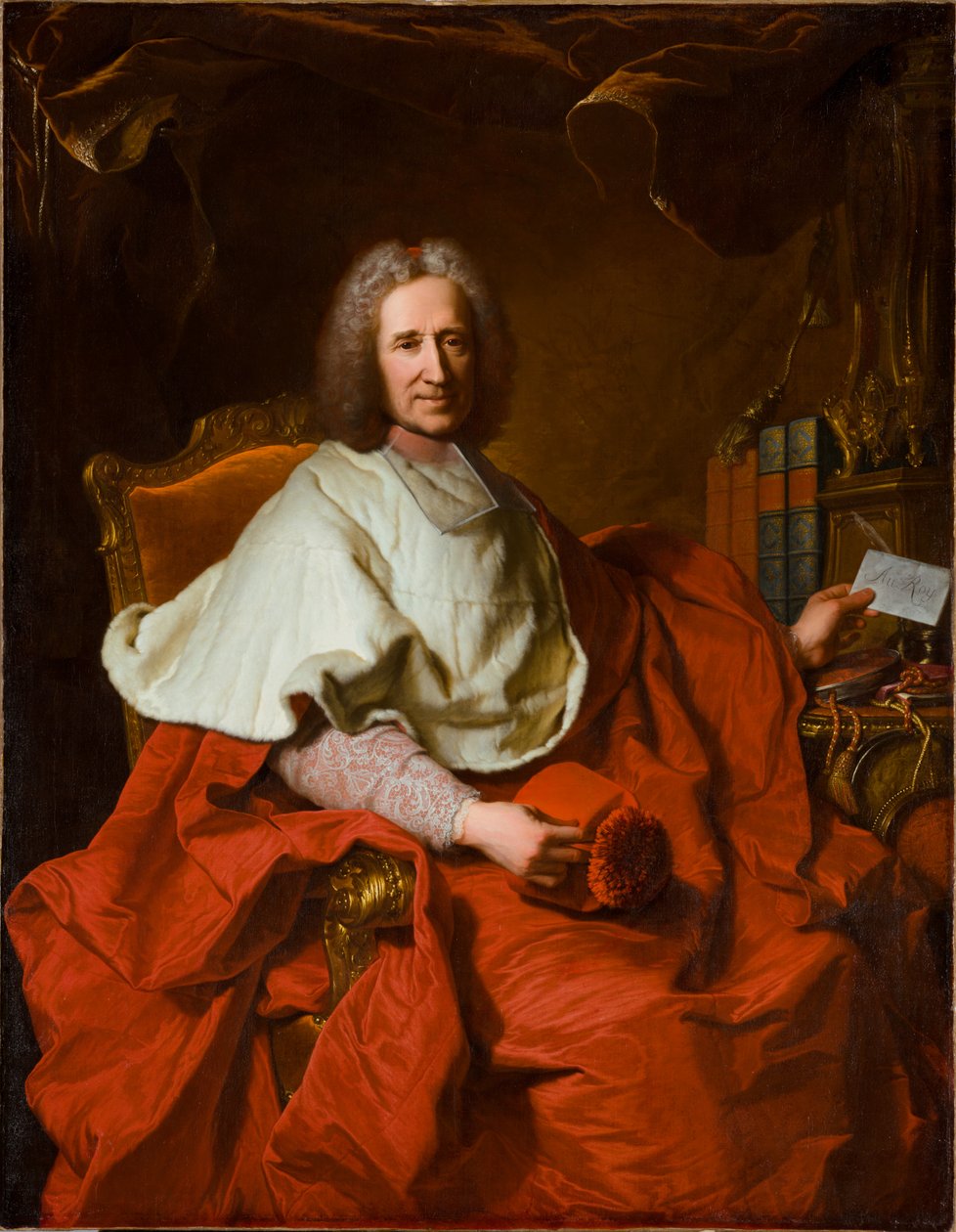 Kardynał Guillaume Dubois autorstwa Hyacinthe Francois Rigaud