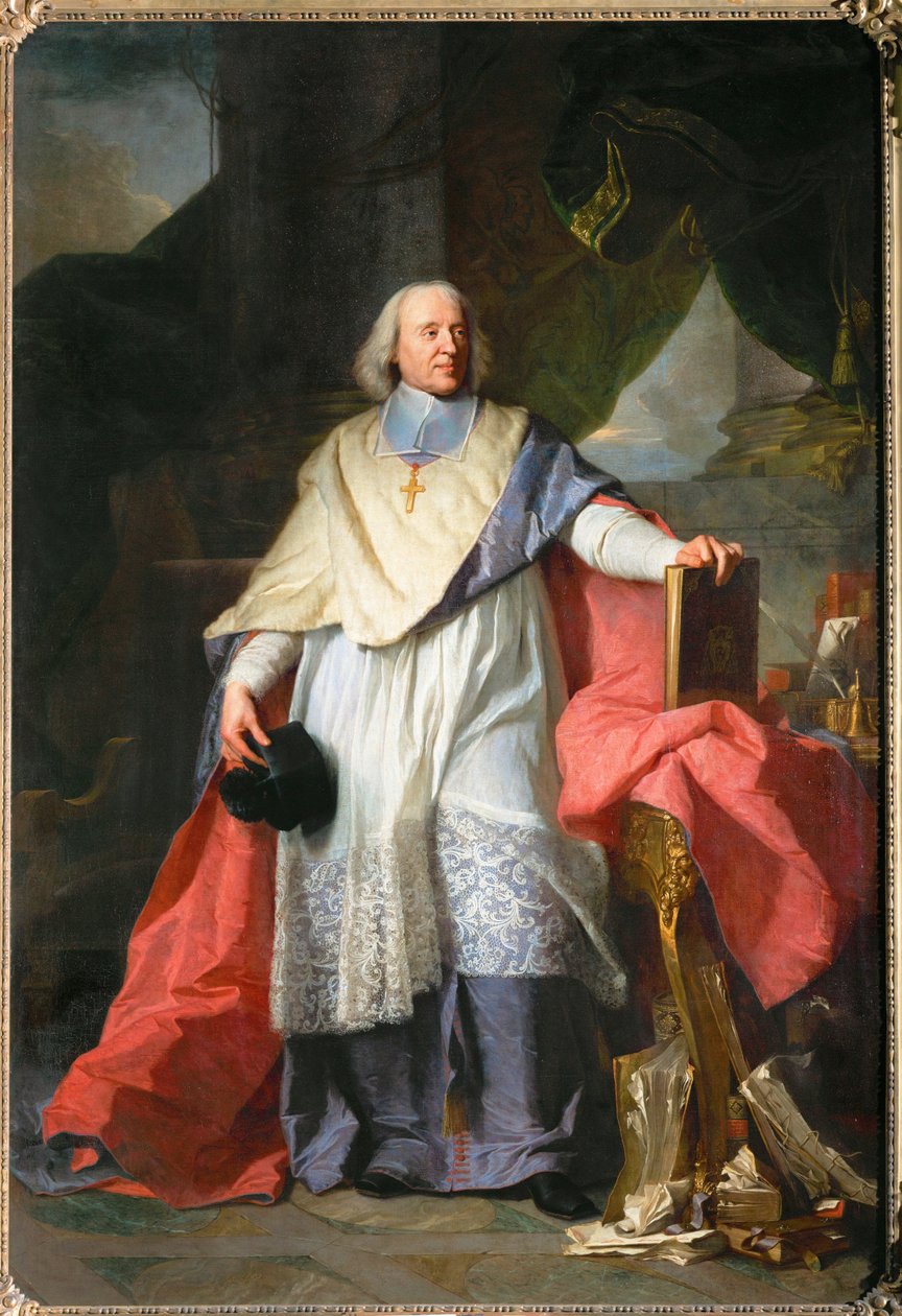 Jaques-Benigne Bossuet, biskup Meaux ... autorstwa Hyacinthe Francois Rigaud