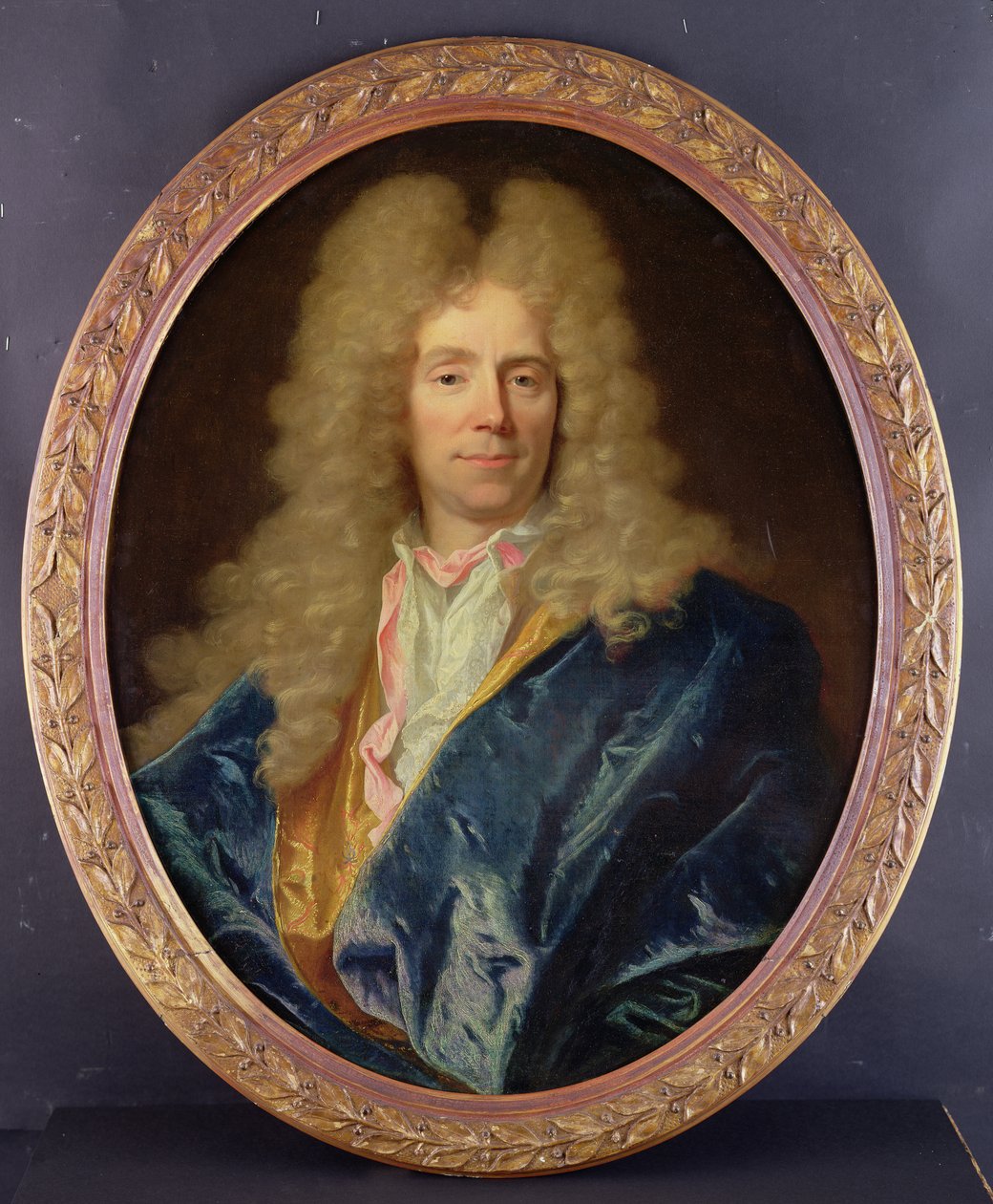 Portret Michela Begon Młodszego autorstwa Hyacinthe Francois Rigaud