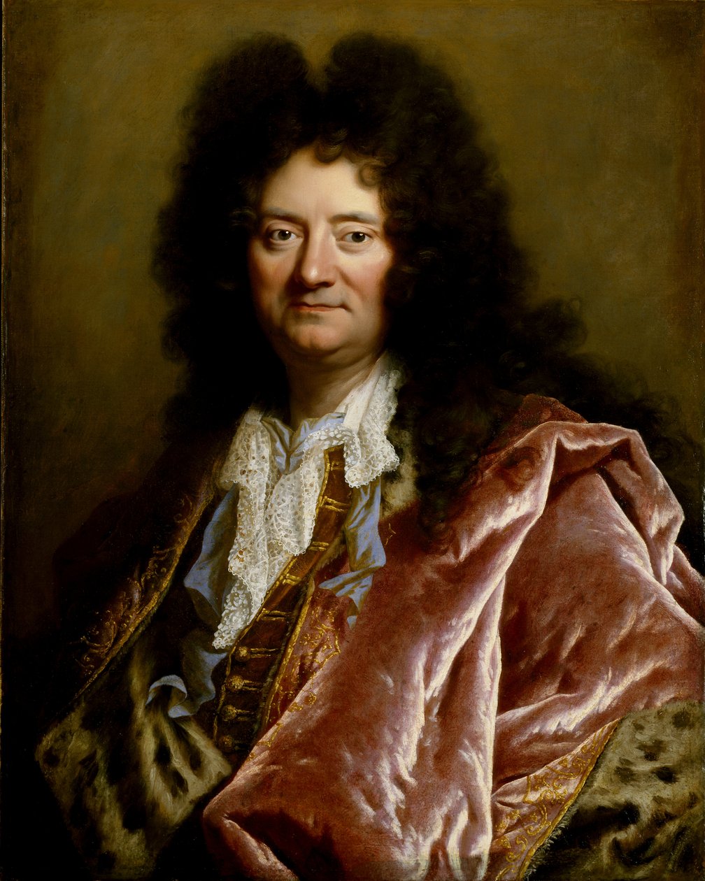 Portret dżentelmena, ok. 1705 r. (olej na płótnie) autorstwa Hyacinthe Francois Rigaud