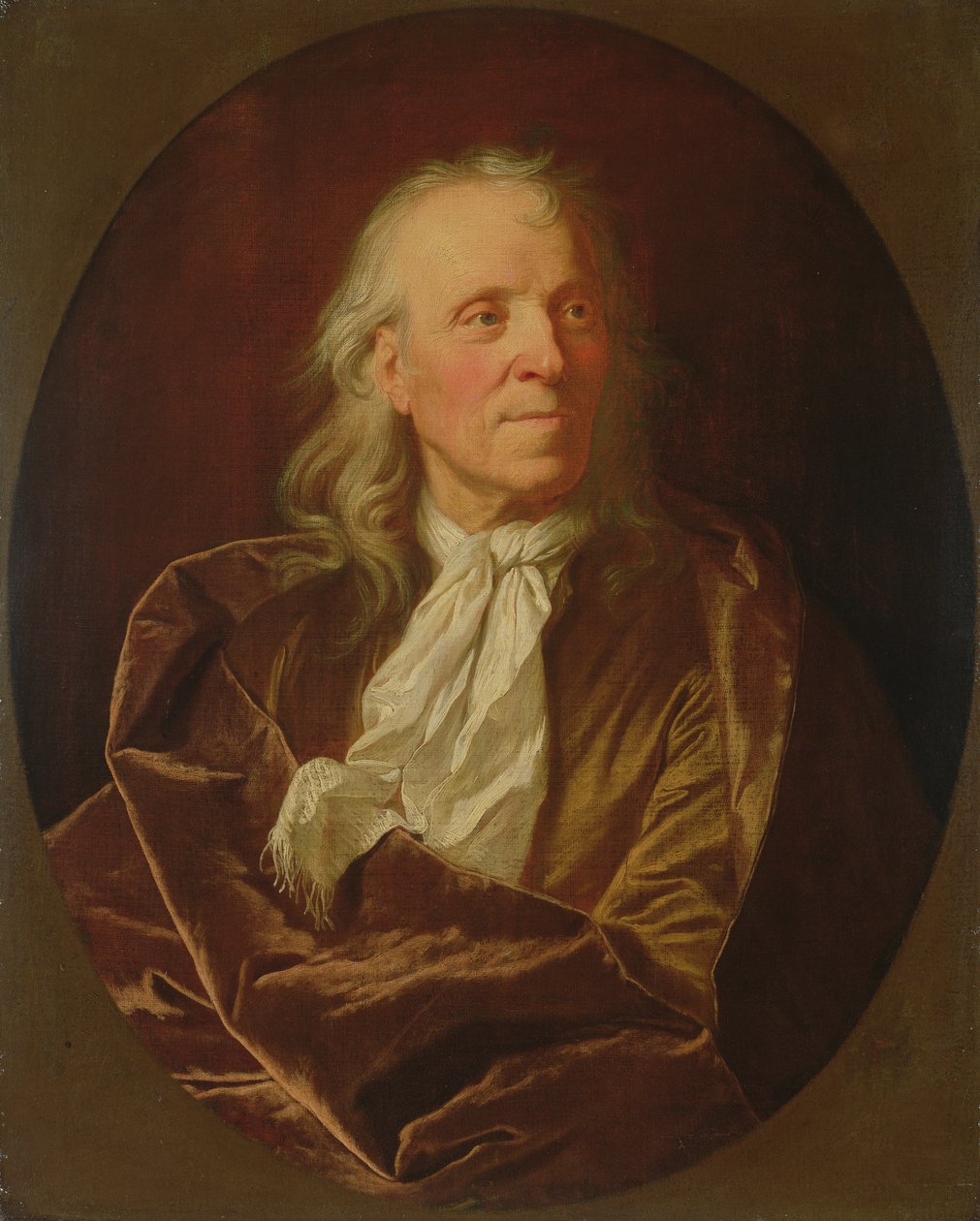 Portret uczonego autorstwa Hyacinthe Francois Rigaud