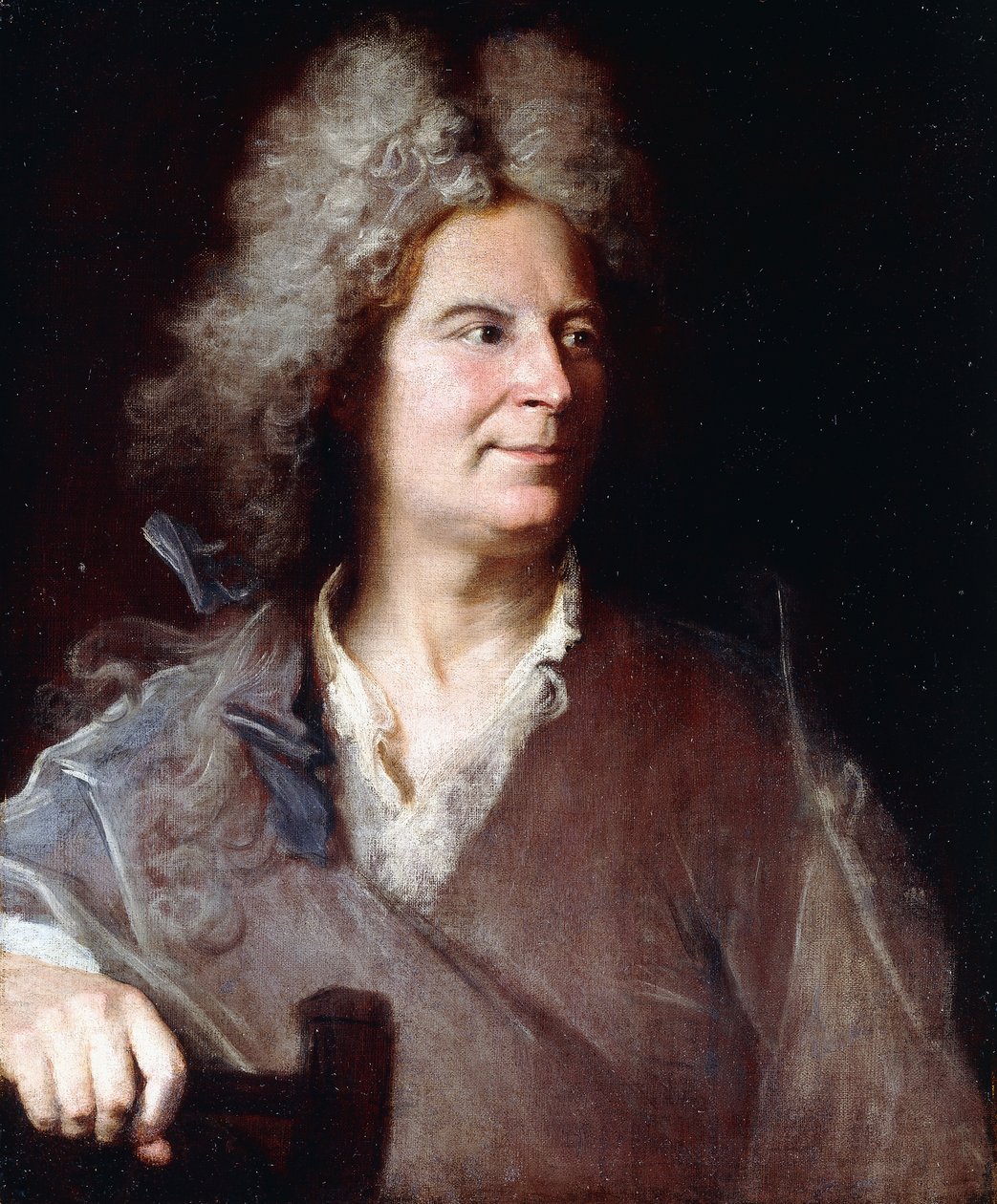 Portret rzeźbiarza, podobno Robert Le Lorrain autorstwa Hyacinthe Francois Rigaud