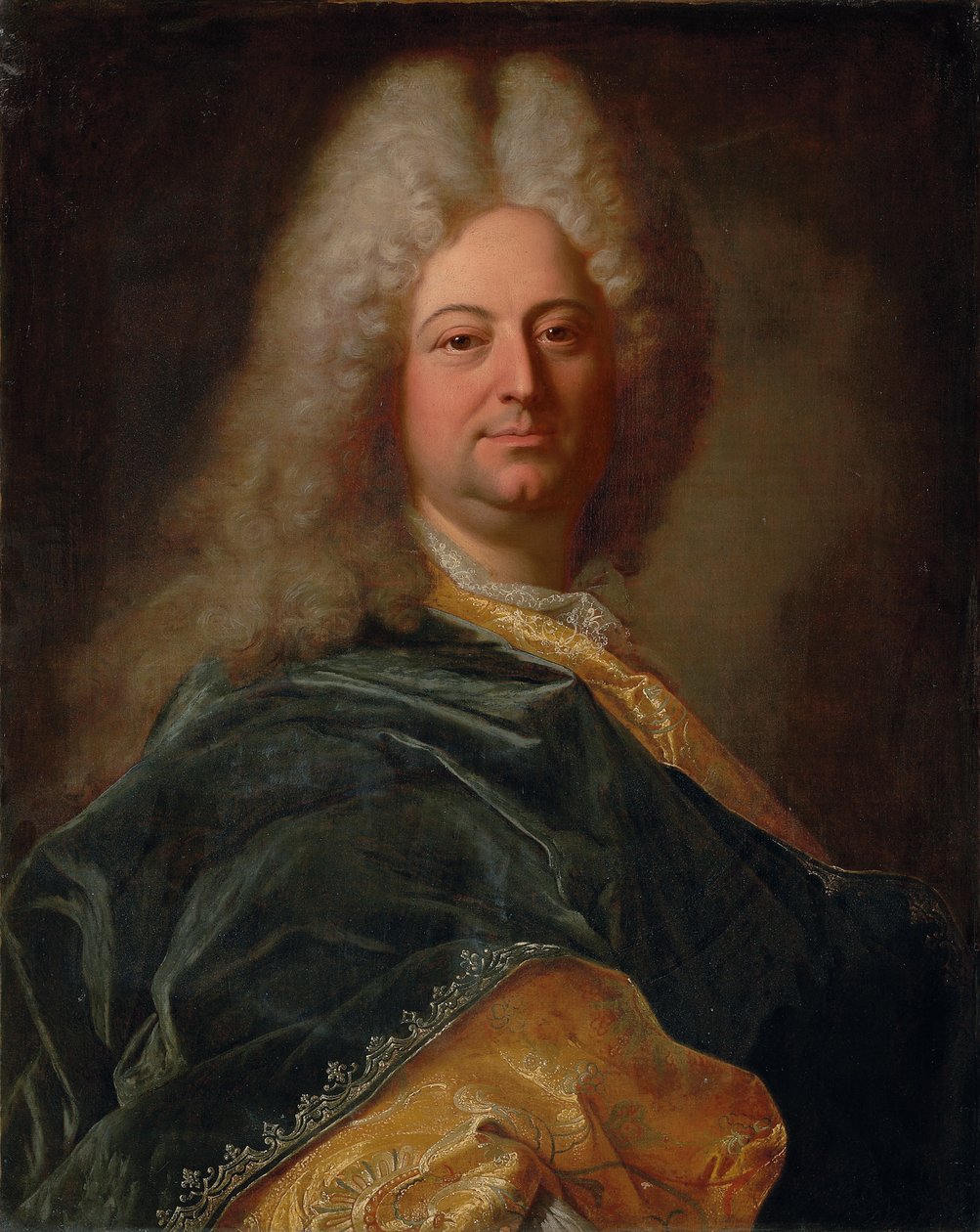 Portret markiza de la Mesangere autorstwa Hyacinthe Francois Rigaud